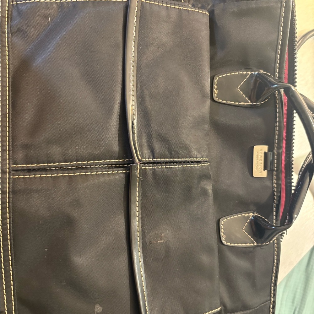 Reaction Kenneth Cole Black Tote Bag